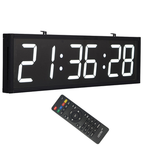 Big Red LED Digital anzeige 4 Zoll 4 Ziffern Countdwon Gym Clock mit Fernbedienung