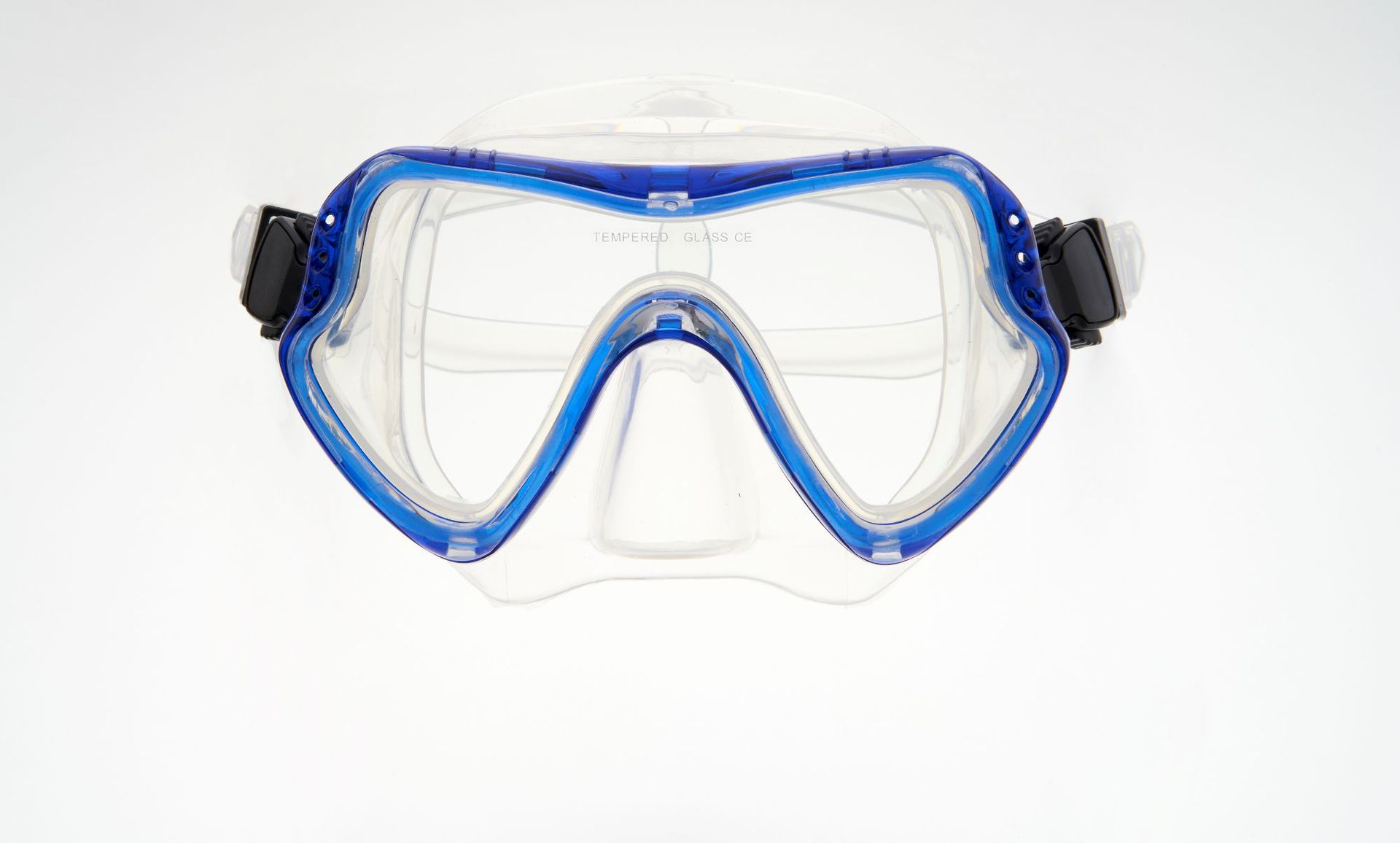 Blue Transparent Goggles