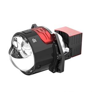 Eeyao Bi โปรเจคเตอร์ LED เลนส์3.0นิ้วสำหรับ Hella 3R ลำแสงสูงคู่อัพเกรดไฟรถยนต์ - Product Image 1