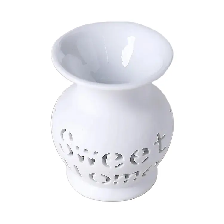 Wholesale Aroma Essential Oil Candle Burner Ceramic Oil Burner Wax Melt Warmer Gift & Crafts