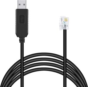 赤道望远镜控制电缆智能Eq Pro IEQ30pro USB RS232适配器至4p4c RJ9连接器 - Product Image 1