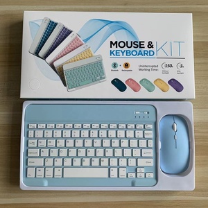 2025亚马逊最畅销适用于ipad平板电脑的可充电超薄Clavier Teclado迷你蓝牙无线鼠标和键盘组合套装 - Product Image 3