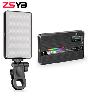 ZSYB uzun çalışma süresi Mini boyutu çok açılı ayarlanabilir taşınabilir şarj edilebilir Led dolgu Panel AYDINLATMA kamera Video için - Product Image 1