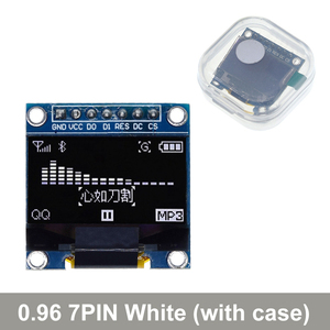0,96 Zoll OLED Weiß Blau Anzeige modul Gelb Blau Farbe 128 X64 OLED I2C IIC SPI 7-poliger Treiber chip SSD1306 für Arduinos (7Pin)