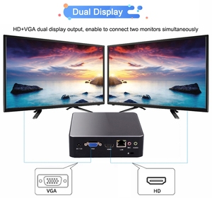 Minitree Intel Core I3 7167U I5 7267U I7 7567U Barato Mini PC Win10 Computadora portátil 4K HTPC Ventilador de cobre Mini PC Bajo TDP WIFI - Product Image 4