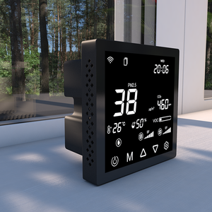 Новый продукт выпускает VOC pm2. 5 CO2, температура и влажность HVAC вентиляционная система WIFI 0-10 В PWM контроллер вентилятора - Product Image 6