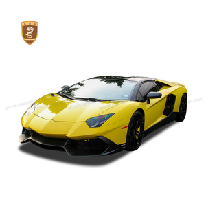 LP72050周年記念エディションランバーアヴェンタドールLP700グラスファイバーボディキット用スーパーカーカーボンファイバーボディキット