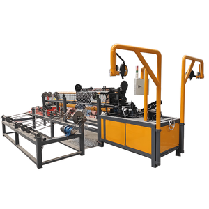 Fully <strong>Automatic</strong> Double <strong>Wire</strong> Mesh Chain Link Fence Weaving <strong>Net</strong> Making <strong>Machine</strong> Factory Best Price - Product Image 6