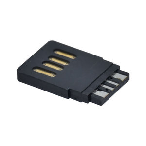 USB AM ซ็อกเก็ต2.0 4แกนเสียบสองด้าน2.0 USB ประเภทพลาสติกเต็มรูปแบบ-ขั้วต่อตัวผู้ - Product Image 2