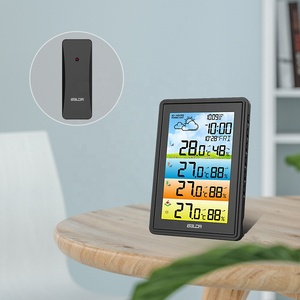 BALDR EU/US Plug Weather Station <strong>Wireless</strong> <strong>Sensors</strong> <strong>Display</strong> 3 Groups <strong>Temperature</strong> and Humidity Thermometer Hygrometer Barometer - Product Image 3
