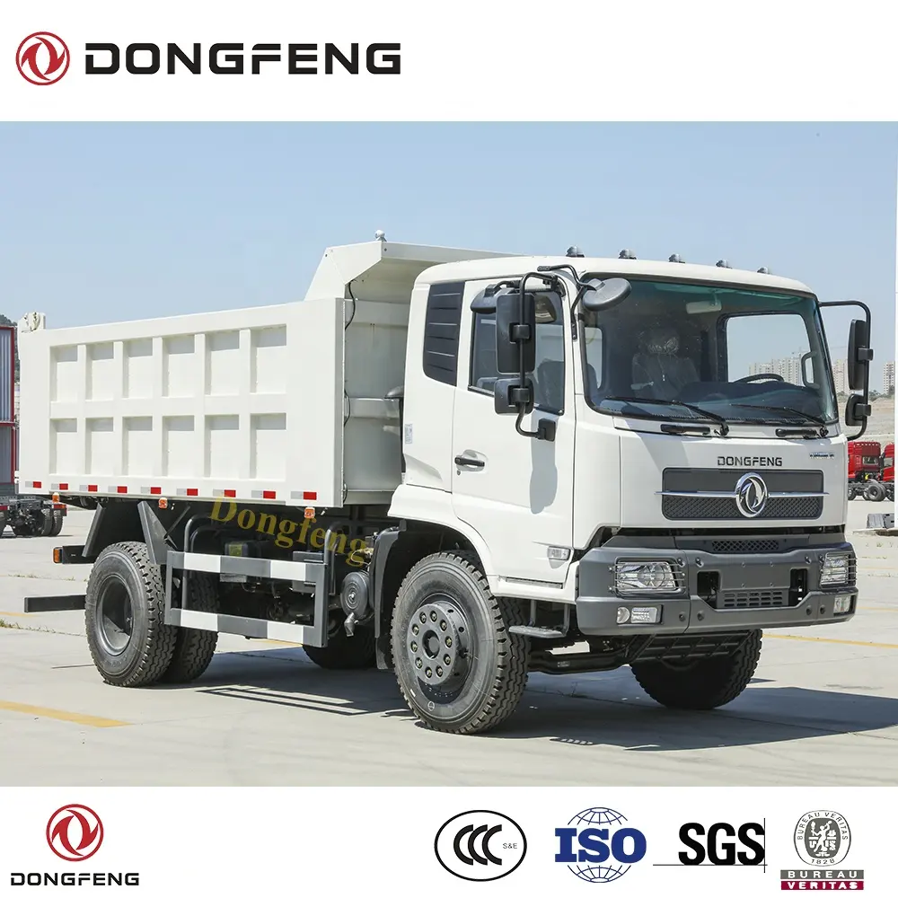 Dongfeng 4x2 caminhão basculante com volante à direita 25 toneladas 6 rodas caminhão basculante