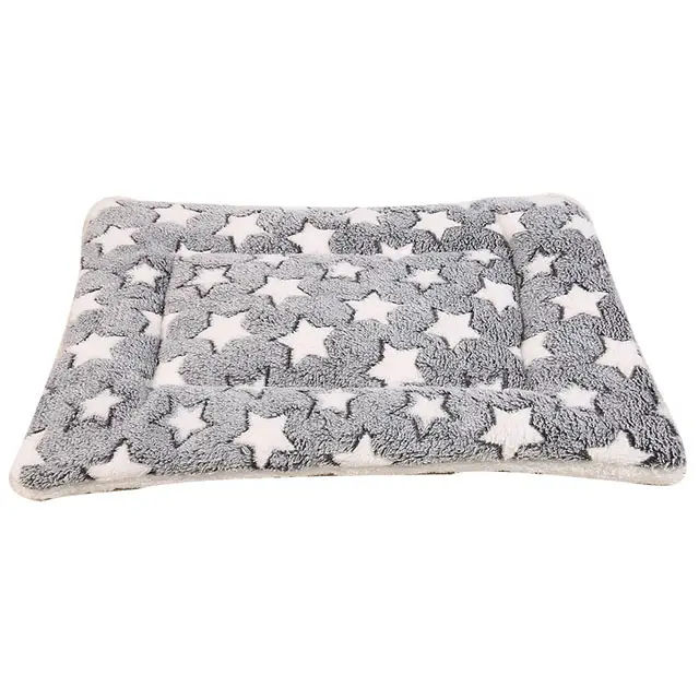 Hot Sale Puppy Dog Cat Cobertores De Lã Almofada Macio Cobertor Quente Para Animais Pet Sleep Mat Capa Com Impressão De Pata