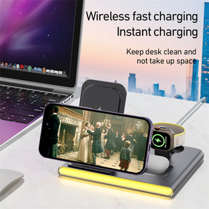 Tech Gadgets 15W Multi-Function Fast <strong>Charger</strong> <strong>All</strong>-In-One Wireless <strong>Charger</strong> for iPhone 15 14 13 12 Pro Max for Airpods IWatch - Product Image 5