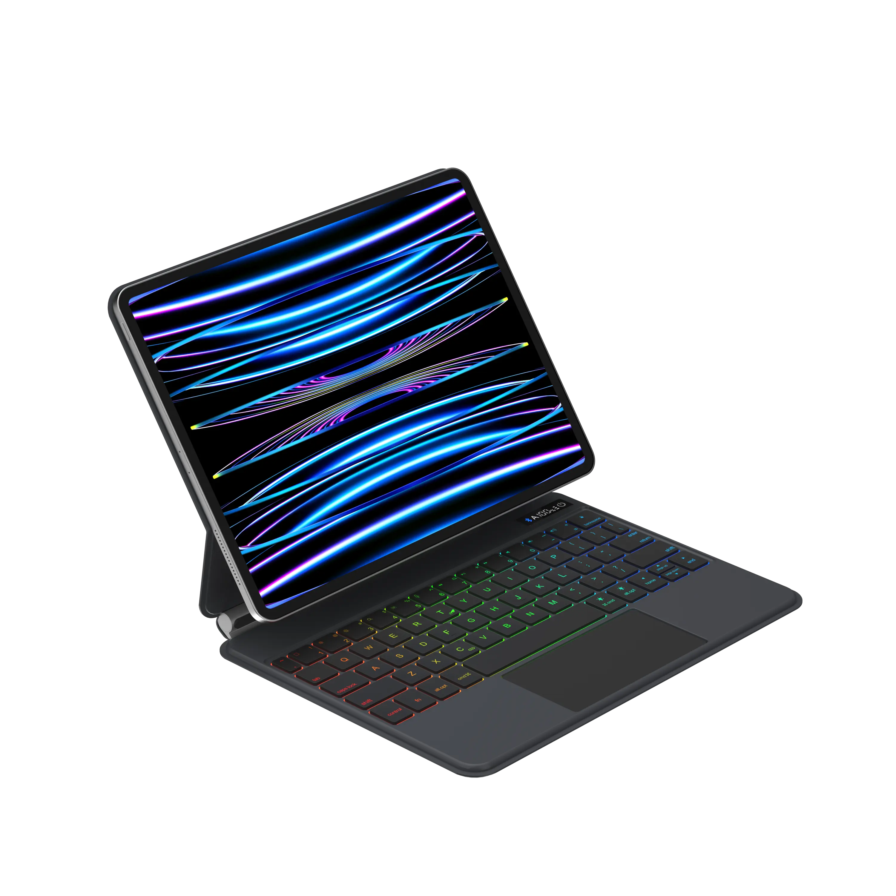 Smart Touchpad Magic Keyboard für iPad Air 4 5te Generation 10.9/ iPad Pro 11 2020 2018 hintergrundbeleuchtete Trackpad Tastaturhülle