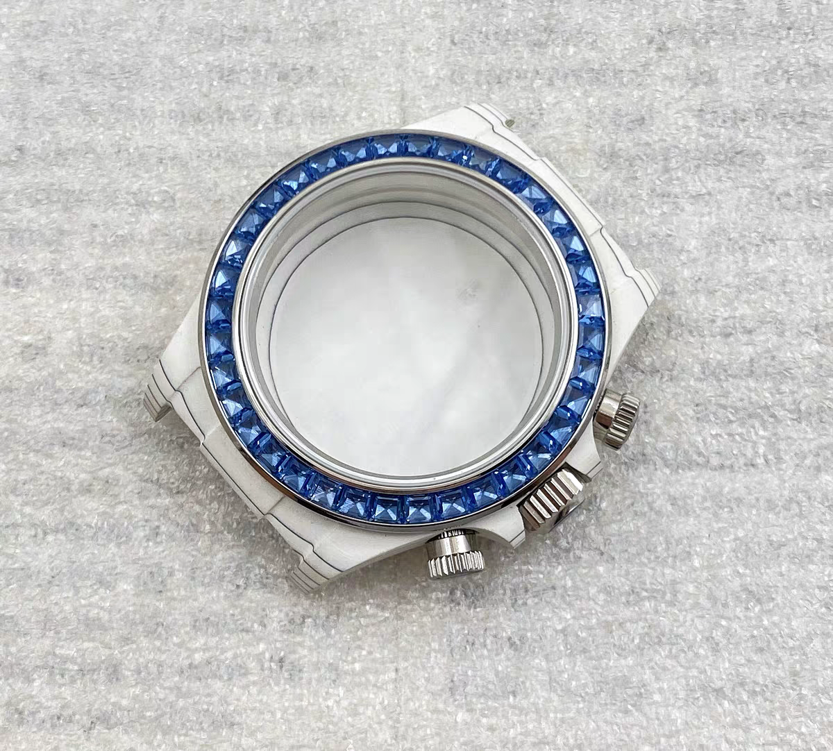 Blanco y azul