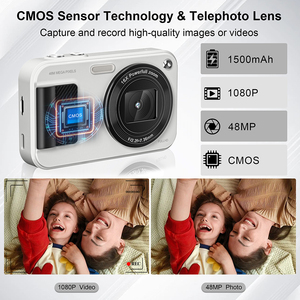 וידאו צבע muti יצירתי מצלמה דיגיטלית נטענת עם עדשת זום 16x 48mp 1080p 1500mah זול אלמנט חיישן cmos עבור קטעי וידאו - Product Image 4