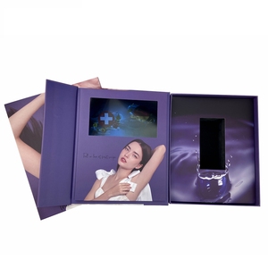 La scatola Video digitale con Display LCD da 7 pollici carica la tua scatola Video regalo per il matrimonio pubblicitario