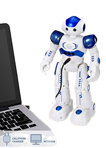 リモートコントロールUSBケーブルが移動して、Sing Dance Gesture Sensingインテリジェントロボットのおもちゃを観察します - Product Image 6