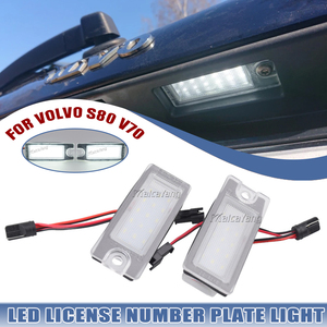 LEDナンバープレートランプボルボV70用2001-2007 XC70 XC 70 90 <span class=keywords><strong>S60</strong></span> S80ナンバープレートライト