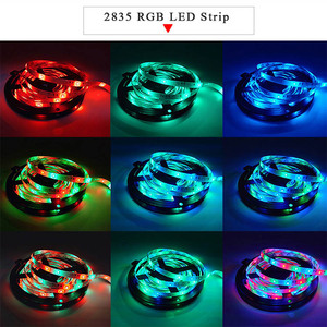 ไฟแถบ LED 5เมตร RGB 5050กันน้ำ RGB นำแสง5เมตร10เมตรเทปไดโอด DC 12โวลต์ควบคุมไฟแถบ LED ที่มีการควบคุมระยะไกล - Product Image 3