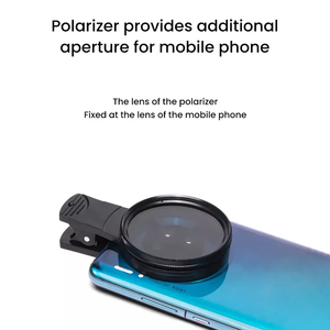 Selfie Light und kreisförmiges Füll licht CPL Polar ized Lens Polar izer Filter, Clip Adjust Helligkeit Entfernen Reflective - Product Image 4