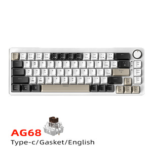 Zifriend AG68 Silent Mechanical <strong>Keyboard</strong> Gasket Structure Laptop Esports Gaming <strong>Computer</strong> Wired <strong>Keyboard</strong>