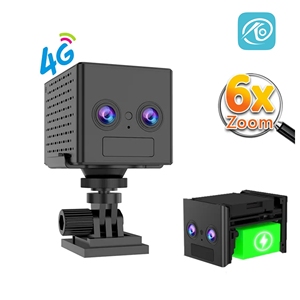 4G Europe CB75D Dual-Lens Hybrid Zoom <strong>Camera</strong> Full Color 4g Sim Card Cctv Security <strong>Camera</strong> Mini <strong>Camera</strong>
