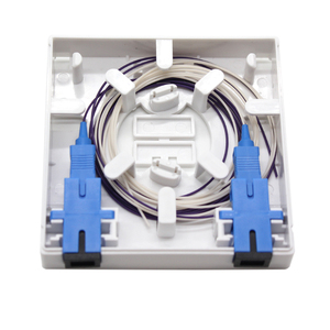 光ファイバーターミナルボックスFTTHLC SC2ポート4ポートミニFTTH表面ボックス - Product Image 2