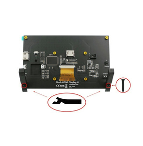 Vendita calda 7 pollici lampone Pi industriale LCD Touch Monitor di fabbrica diretta con scheda HMI 1024*600 risoluzione eccellente - Product Image 5
