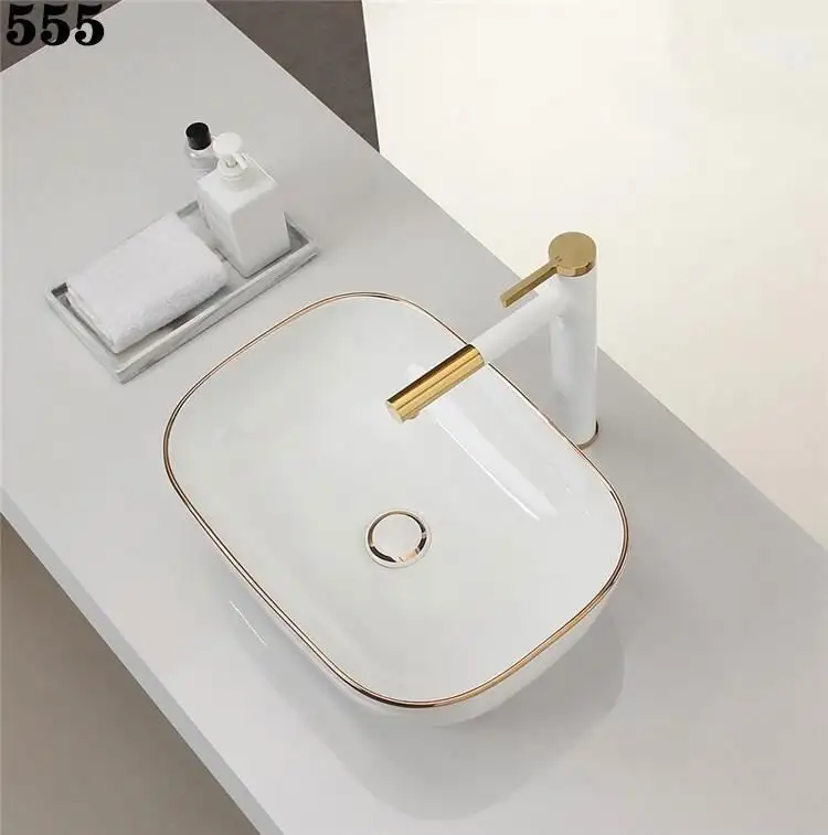 Lavabo de mármol semiempotrado, conjunto de baño de cerámica industrial para bebé, silla En Grifo, lavabos esquineros y tocador de lujo, barato