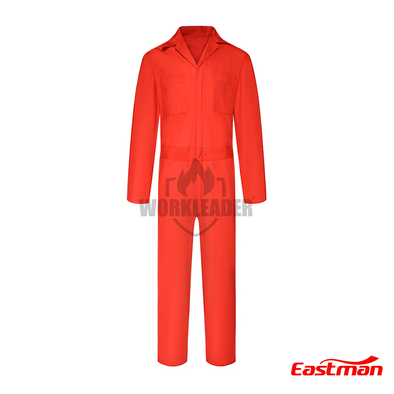 Bộ Đồ Bảo Hộ Lao Động Nam Polyester Màu Đỏ Giá Rẻ