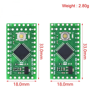 LGT8F328P LQFP32 MiniEVB 3.3V/5VがプロミニATMEGA328Pに置き換えられ、Arduino使用HT42B534-1ドライバーに完全に対応 - Product Image 3