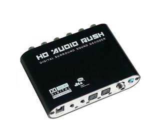 Decodificador de audio SPDIF Coaxial a RCA DTS AC3, amplificador digital óptico, convertidor analógico, HD, 5,1 canales - Product Image 3
