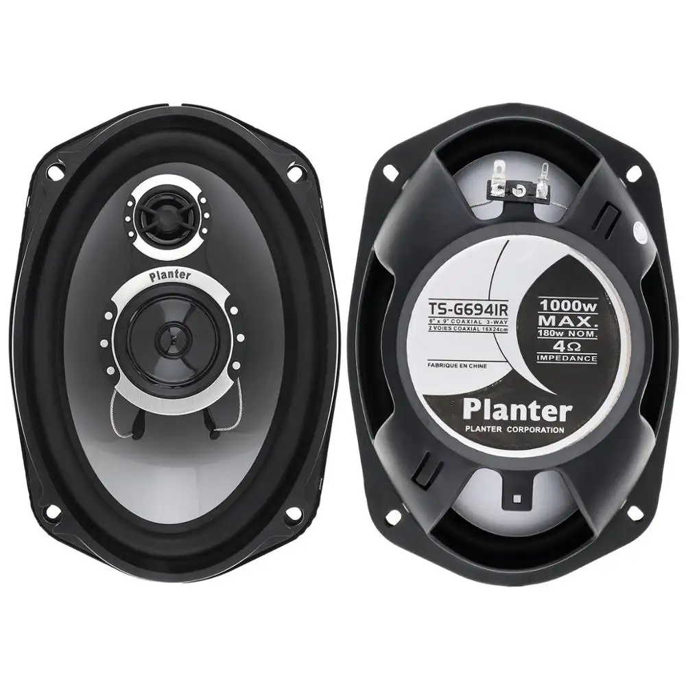 Marca yiyelang 12V 6X9 altavoz de audio de coche coaxial de 2 vías