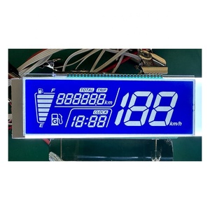 Benutzer definiertes Segment LCD-Werks fahrzeug anzeige 7 Segment Kilometer zähler Digital Low Power 7 Segment Kunden spezifisches LCD-Display - Product Image 3