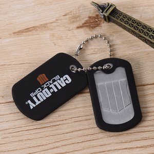 Металлическая бирка для собак, поставляемая производителем логотип, резная бирка для собак, подвеска для домашних животных, солдат, удостоверение личности - Product Image 5