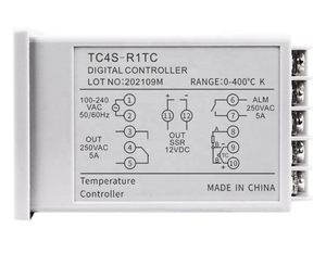 TC4S 48*48 K Tipo de entrada Pantalla digital Controlador de temperatura PID inteligente Instrumento SSR + RELÉ Salida de 4-20mA - Product Image 4
