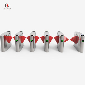 Zento Chất lượng cao tùy chỉnh kiểm soát truy cập Cổng An Ninh với Acrylic chải động cơ nắp quay cho tàu điện ngầm - Product Image 2