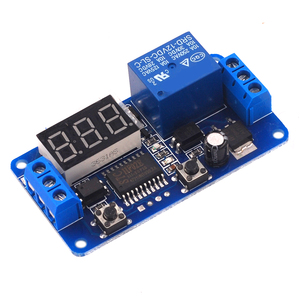 12V Relay Module Home Automation Delay <strong>Timer</strong> <strong>Control</strong> Switch Module Digital <strong>Display</strong> LED Adjustable Time - Product Image 1