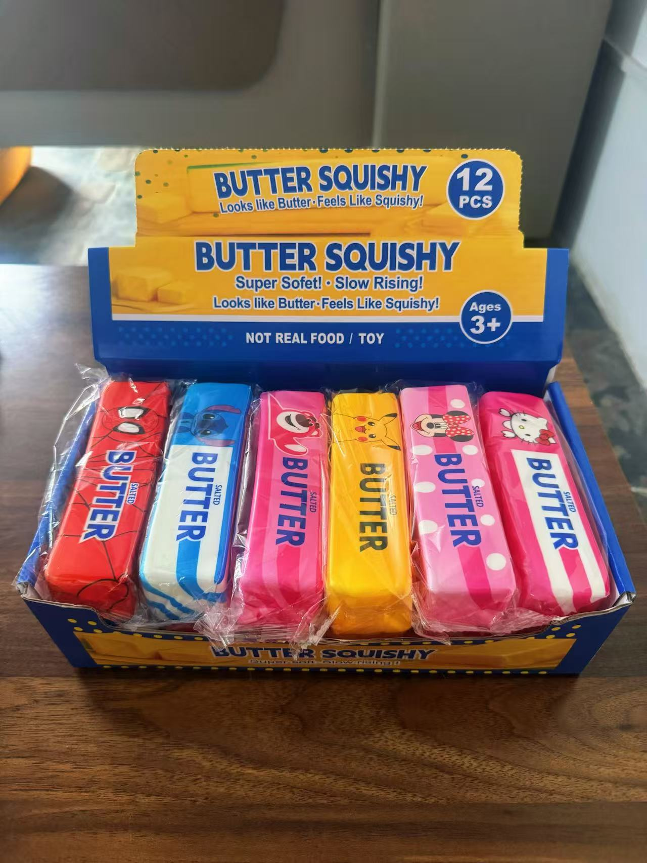 Cartoon-patterned butter stick