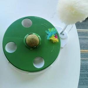 Indoor Toy for Pet Electronic Cat Teaser Toys Pet Machine Customized Logo Product With <strong>Catnip</strong> Interactive Cat Toy