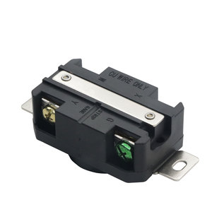 NEMA 14-30R 30A RVおよび電気自動車レンジレセプタクルABS材料銅プラグ付き米国標準ソケット