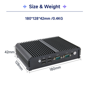 Mini Industrial <strong>Computer</strong> J1900 <strong>System</strong> 2 LAN 2 Fanless Industrial <strong>Computer</strong> N2840 Mini <strong>Computer</strong> Support Linux Win10 - Product Image 3