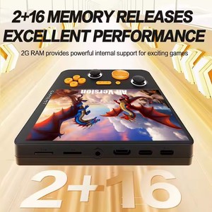 E5 PLUS คอนโซลเกมมือถือเครื่องเล่นแอนดรอยด์ระบบคู่2 + 16GB หน้าจอ5นิ้ว HD IPS เครื่องวิดีโอเกมย้อนยุค WIFI - Product Image 6