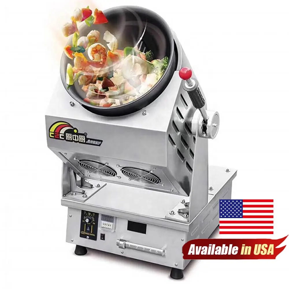 Restaurant Fried Rice Machine Smart Robot Cooker Wok-brenner Automatische Kochmaschine Intelligenter Kochroboter Koch Roboter