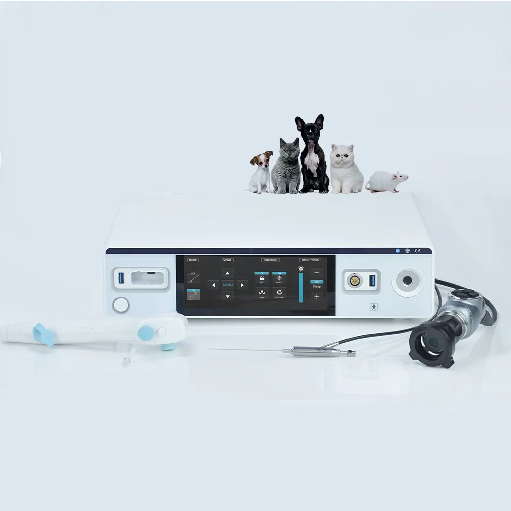 Telecamera per isteroscopio flessibile monouso per animali e telecamera per laparoscopia AKX-9625H