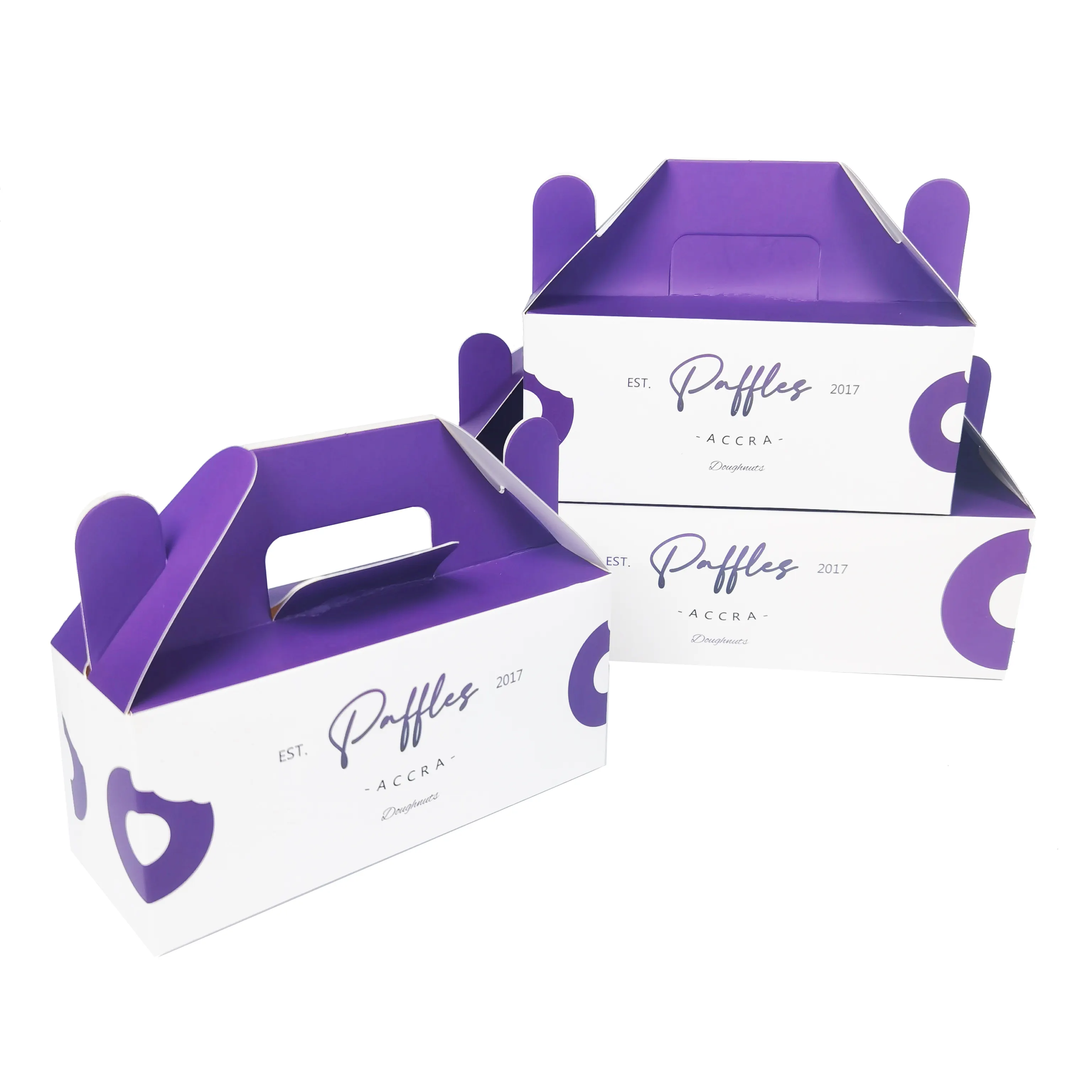 Goedkopere Aanpasbare Dozen Voor Gift Packiging Luxe Cupcake Box Mini Donut Verpakking Door Sencai