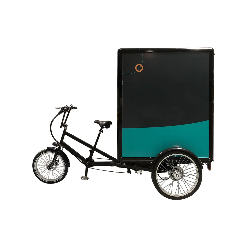 Kubig 2022 sıcak satış ucuz fiyat kargo bisiklet 3 büyük kutu ile tekerlekli elektrikli bisiklet üç tekerlekli bisiklet kargo bisiklet