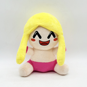 卸売人気OMZぬいぐるみマルチカラー楽しいコンパニオン遊ぶぬいぐるみ笑顔式人形 - Product Image 3