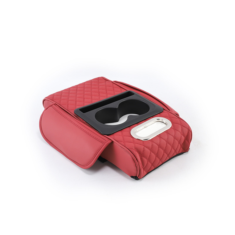 Red four-in-one armrest cushion